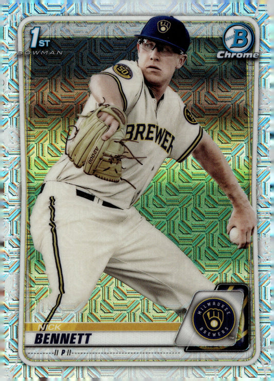 Nick Bennett 2020 Bowman Chrome Mojo Refractor #BCP - 140 - Collector Store LLC