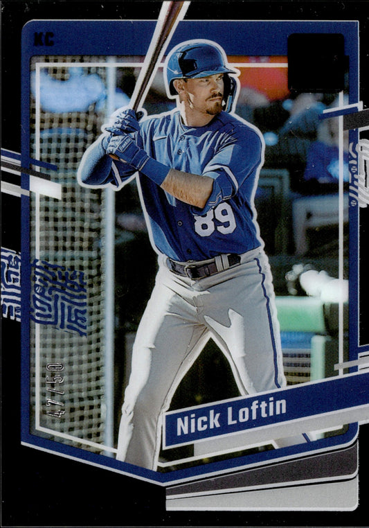 Nick Loftin 2023 Panini Chronicles Clearly Donruss 47/50 #16 - Collector Store LLC