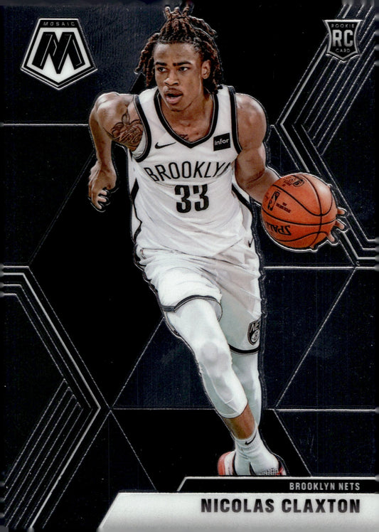Nicolas Claxton 2019 - 20 Panini Mosaic RC #236 #1 - Collector Store LLC