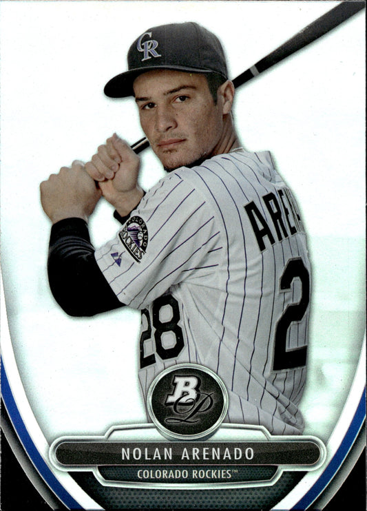 Nolan Arenado 2013 Bowman Platinum Refractor #BPP40 - Collector Store LLC