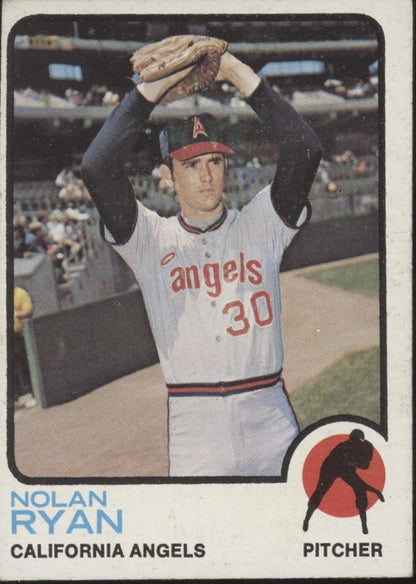 Nolan Ryan 1973 Topps #220 California Angels VG - EX #2 - Collector Store LLC