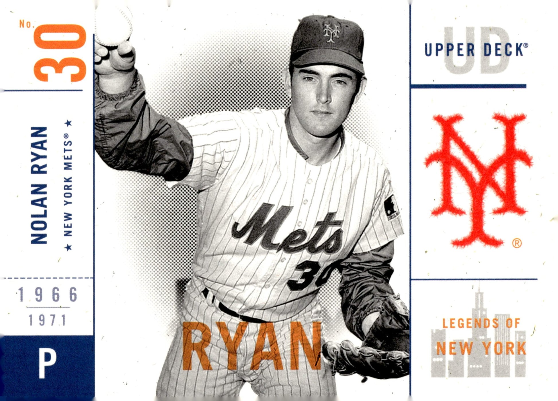 Nolan Ryan 2001 Upper Deck Legends of New York #73 - Collector Store LLC