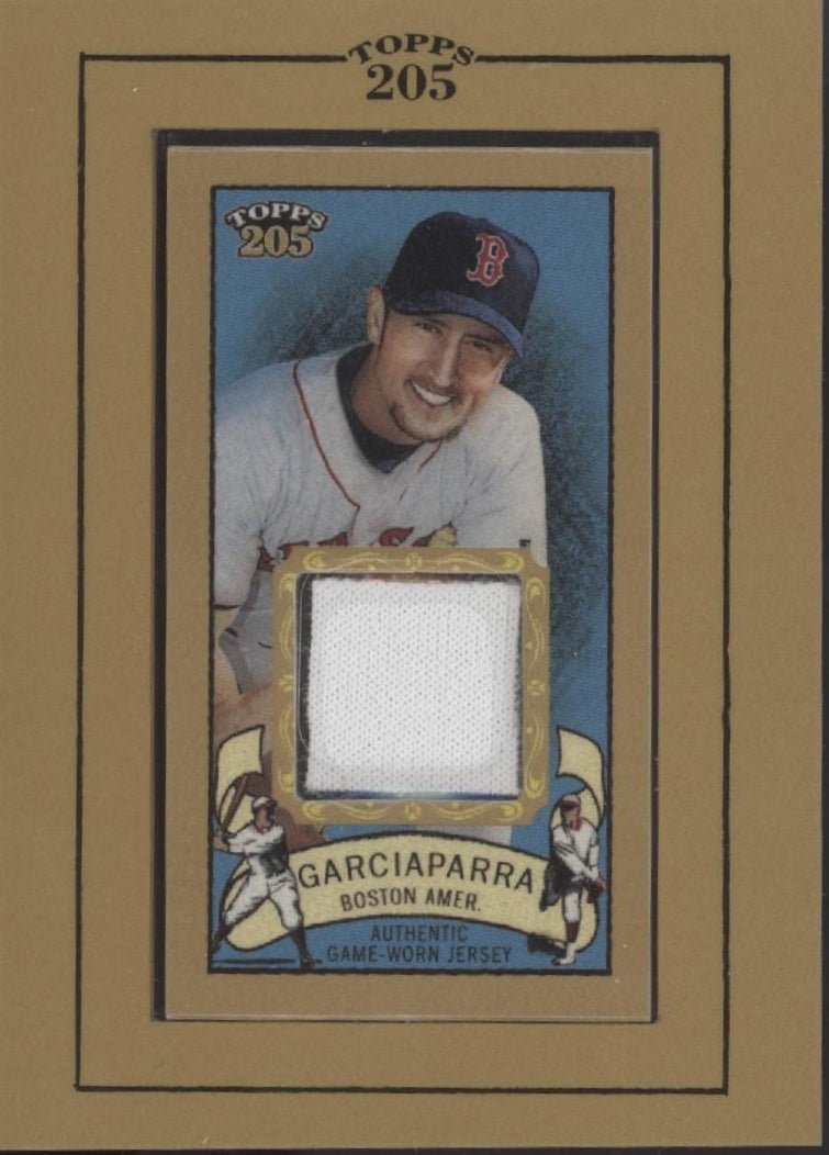 Nomar Garciaparra 2003 Topps 205 Mini Framed Swatch #TR - NG - Collector Store LLC