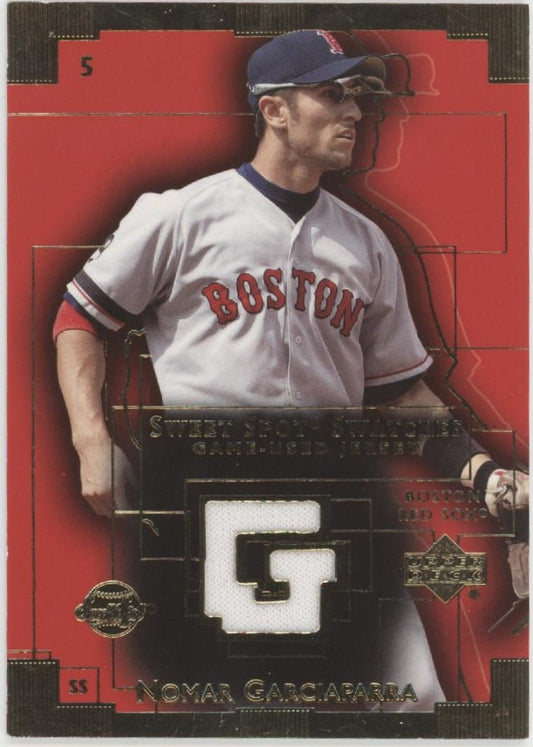 Nomar Garciaparra 2003 Upper Deck Sweet Sport Swatches #NG1 - Collector Store LLC