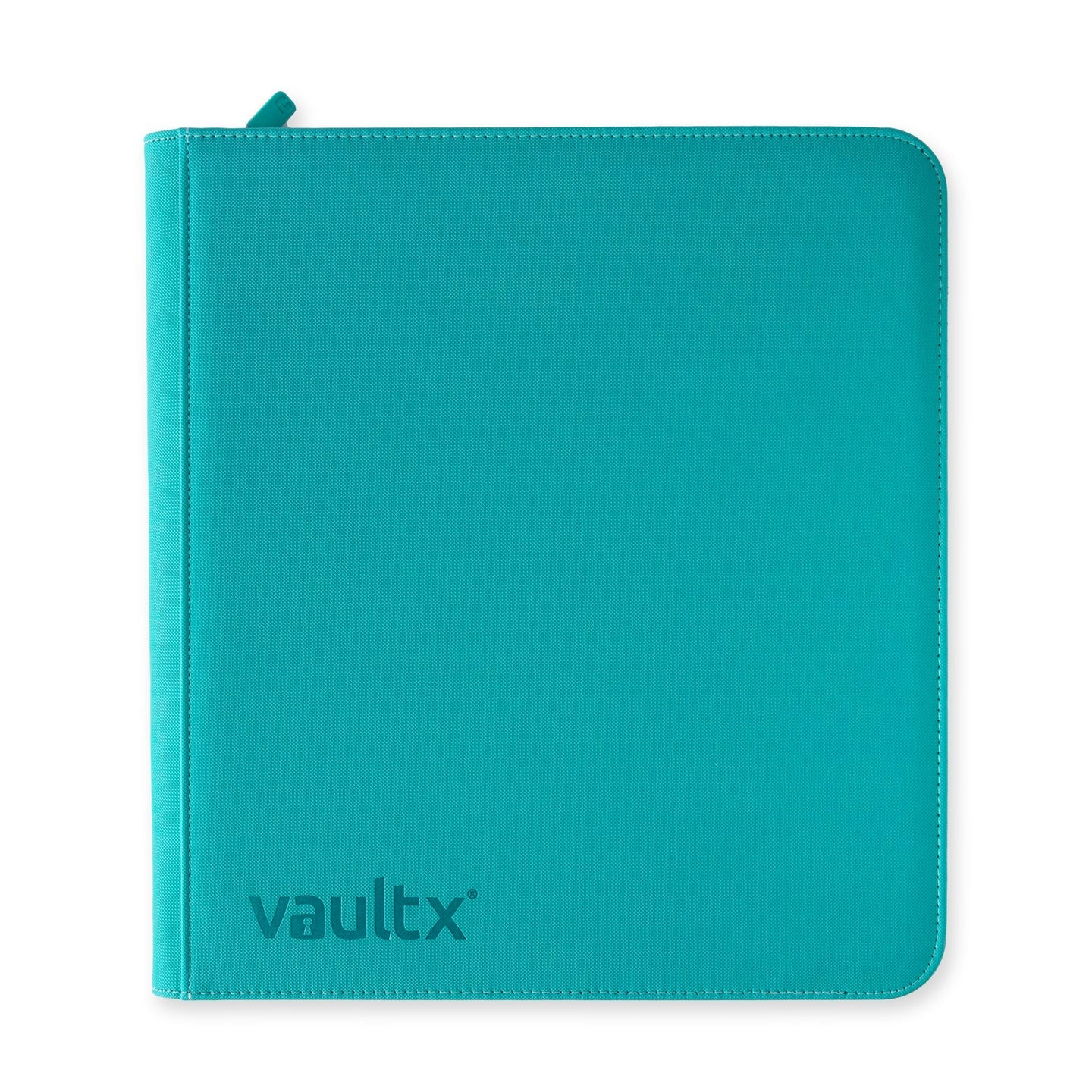 Vaultx 12-Pocket Exo-Tec XL Zip Binder - Ocean Blue