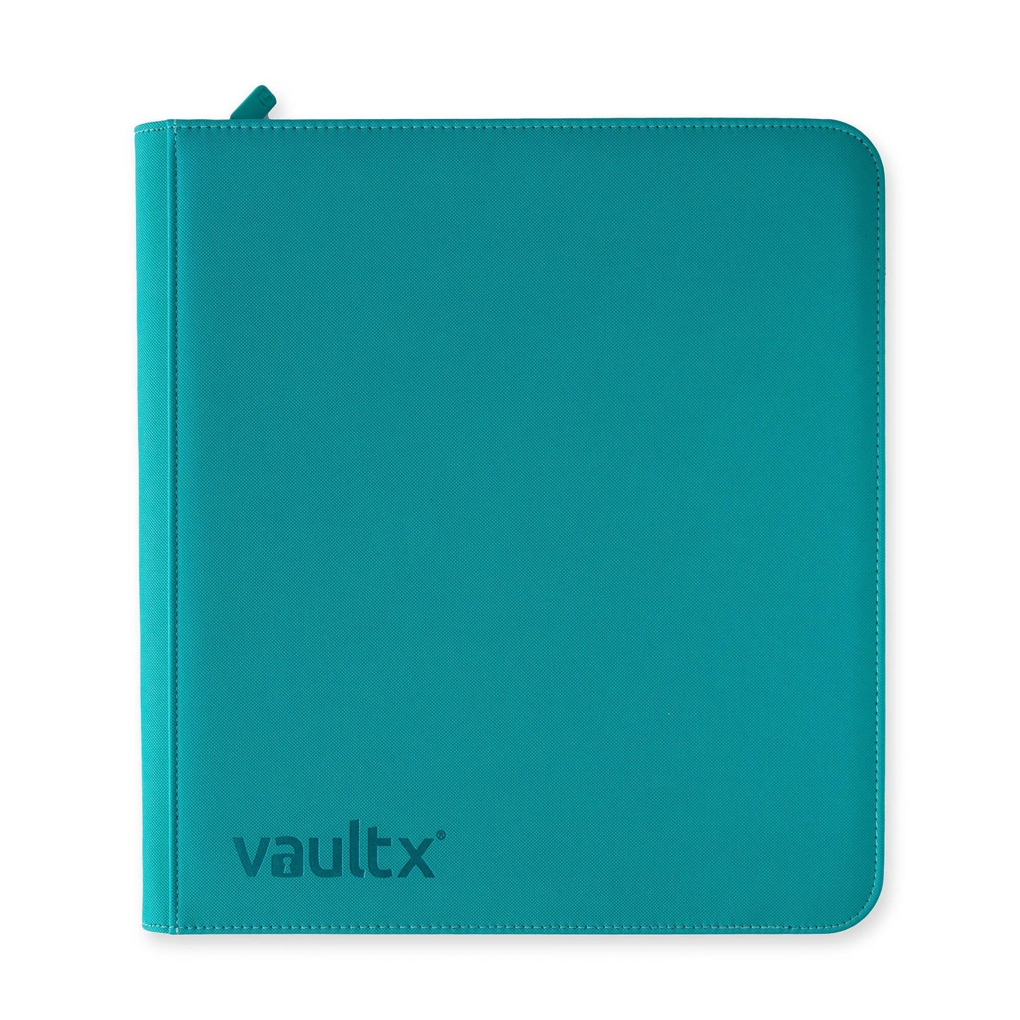 Vaultx 12-Pocket Exo-Tec Zip Binder - Ocean Blue