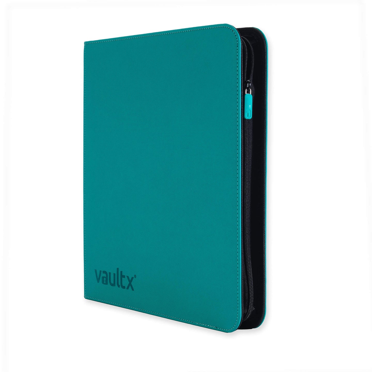Vaultx 12-Pocket Exo-Tec Zip Binder - Ocean Blue