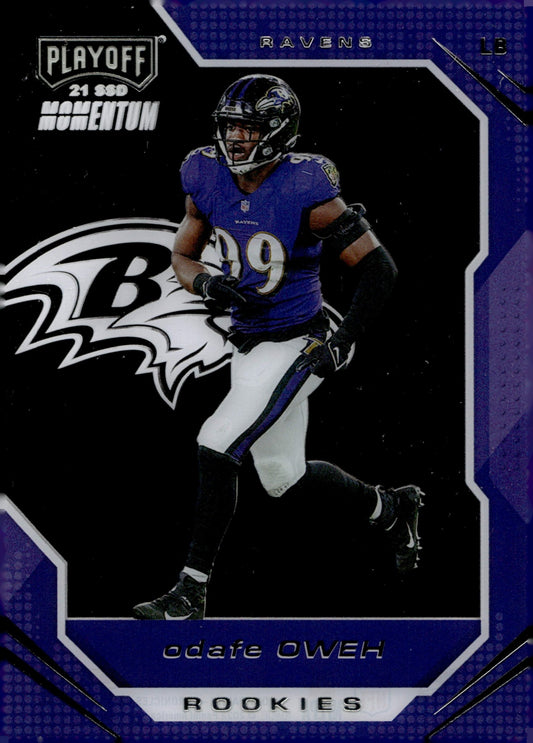 Odafe Oweh 2021 Panini Chronicles Playoff Momentum RC #PRM - 37 - Collector Store LLC