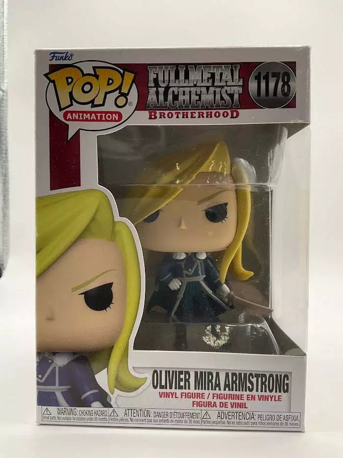 Olivier Mira Armstrong Funko Pop! Fullmetal Alchemist Brotherhood #1178 - Collector Store LLC