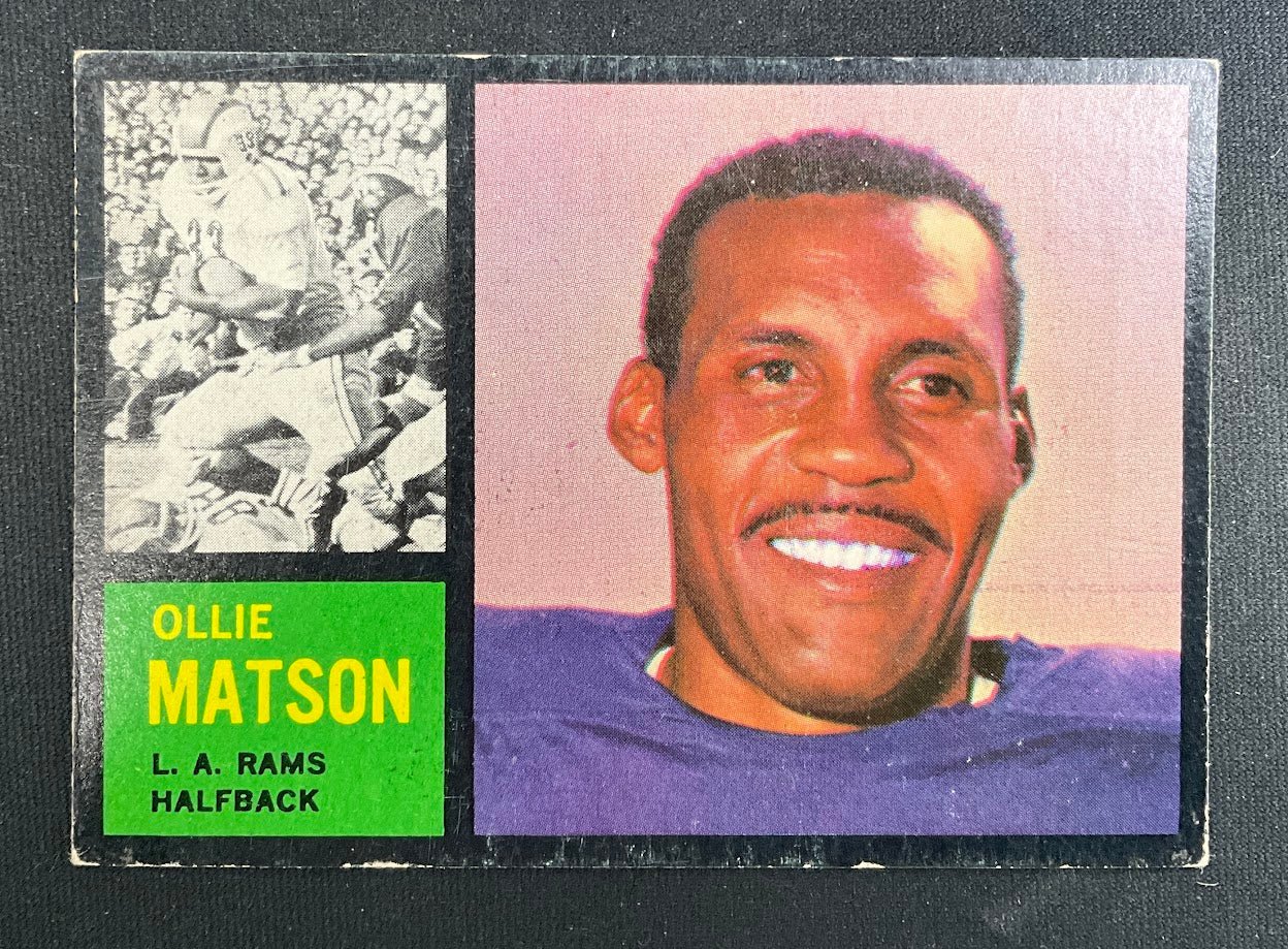 Ollie Matson 1962 Topps #79 Los Angeles Rams VG #2 - Collector Store LLC