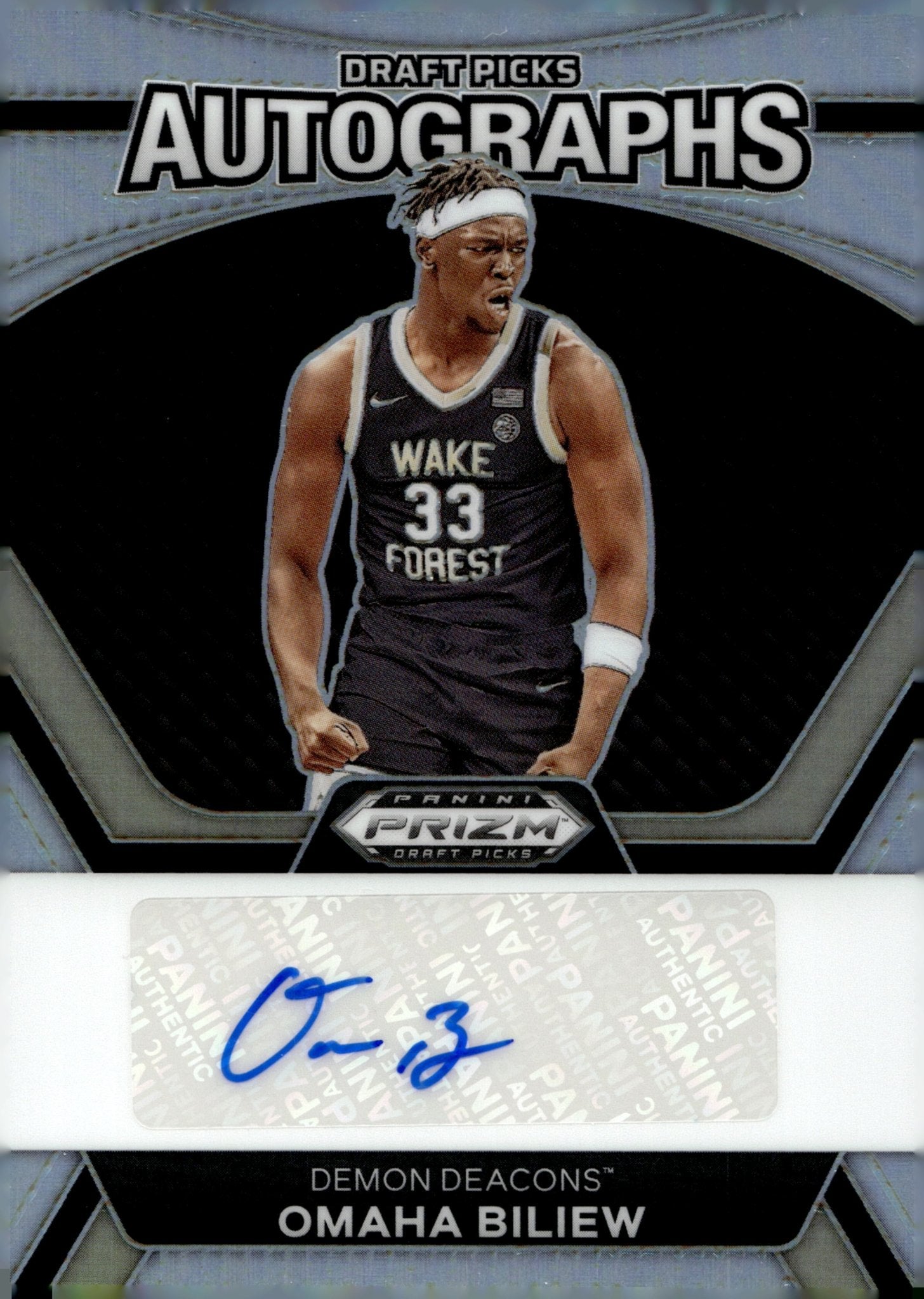 Omaha Biliew 2024 Panini Prizm Draft Picks Prizm Auto #DPA - OMB - Collector Store LLC