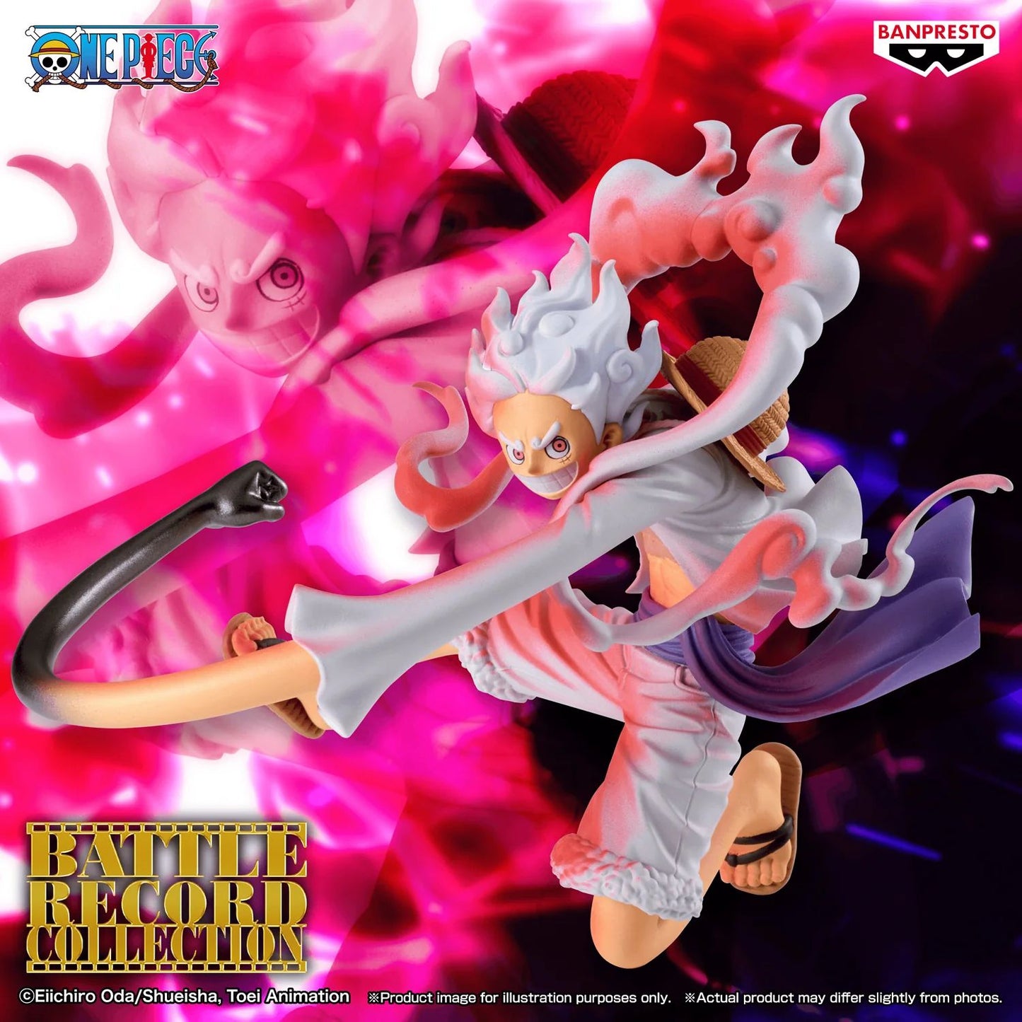 One Piece Battle Record Collection Monkey D. Luffy Gear 5 Special Ver. Figure