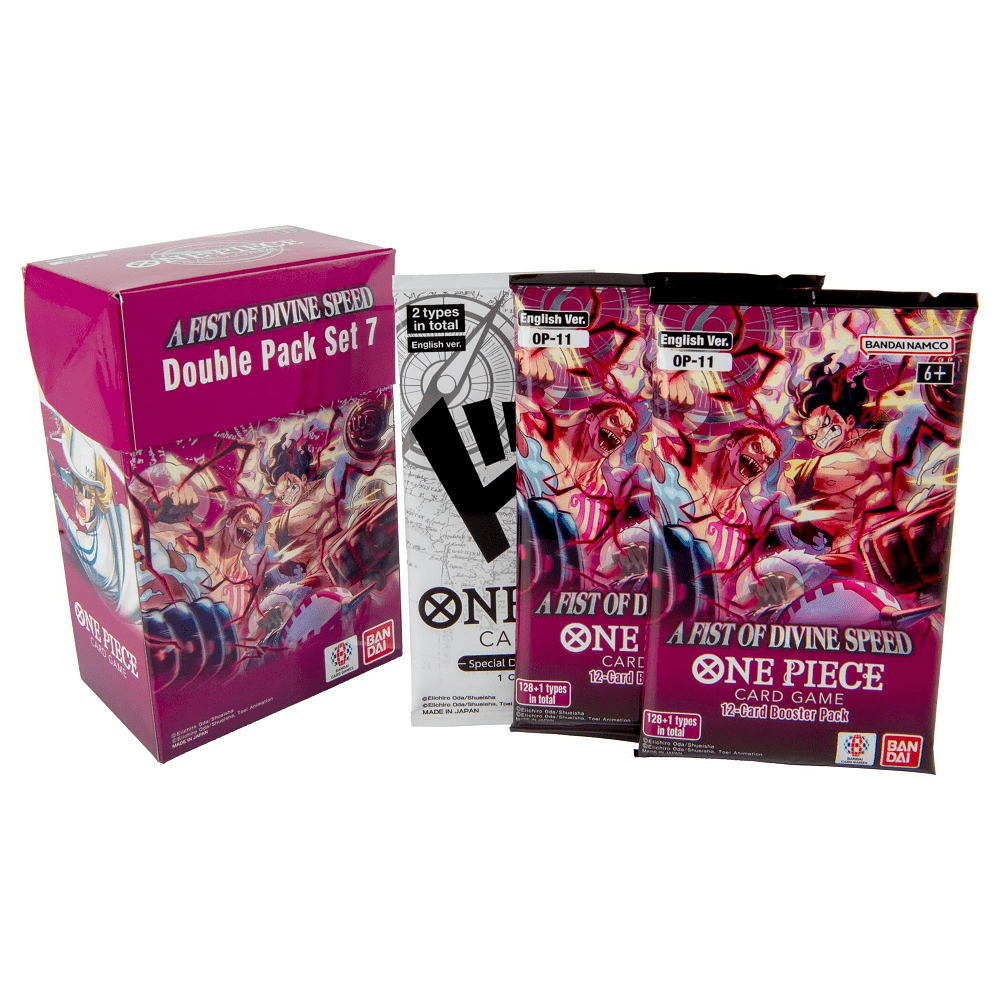One Piece TCG: A Fist of Divine Speed Double Pack (DP - 07) - Collector Store LLC