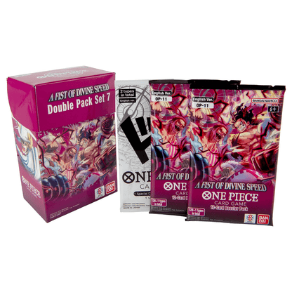 One Piece TCG: A Fist of Divine Speed Double Pack (DP - 07) - Collector Store LLC