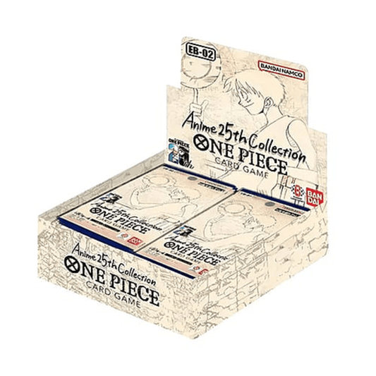 One Piece TCG: Anime 25th Anniversary Collection Extra Booster Box (EB - 02) *Expected Release Date 5 - 9 - 2025* - Collector Store LLC