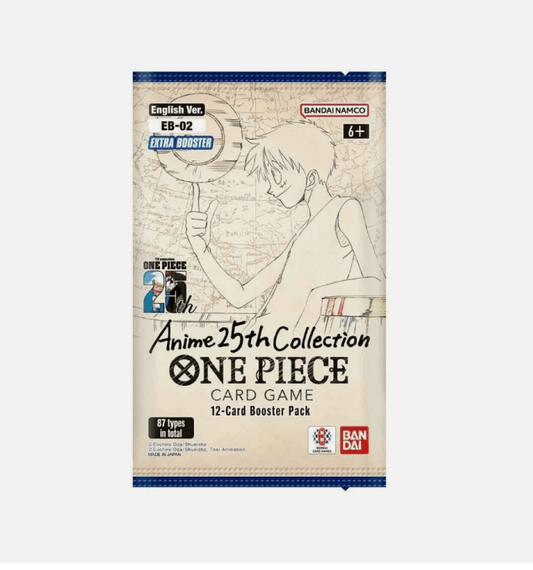 One Piece TCG: Anime 25th Anniversary Collection Extra Booster Pack (EB - 02) - Collector Store LLC