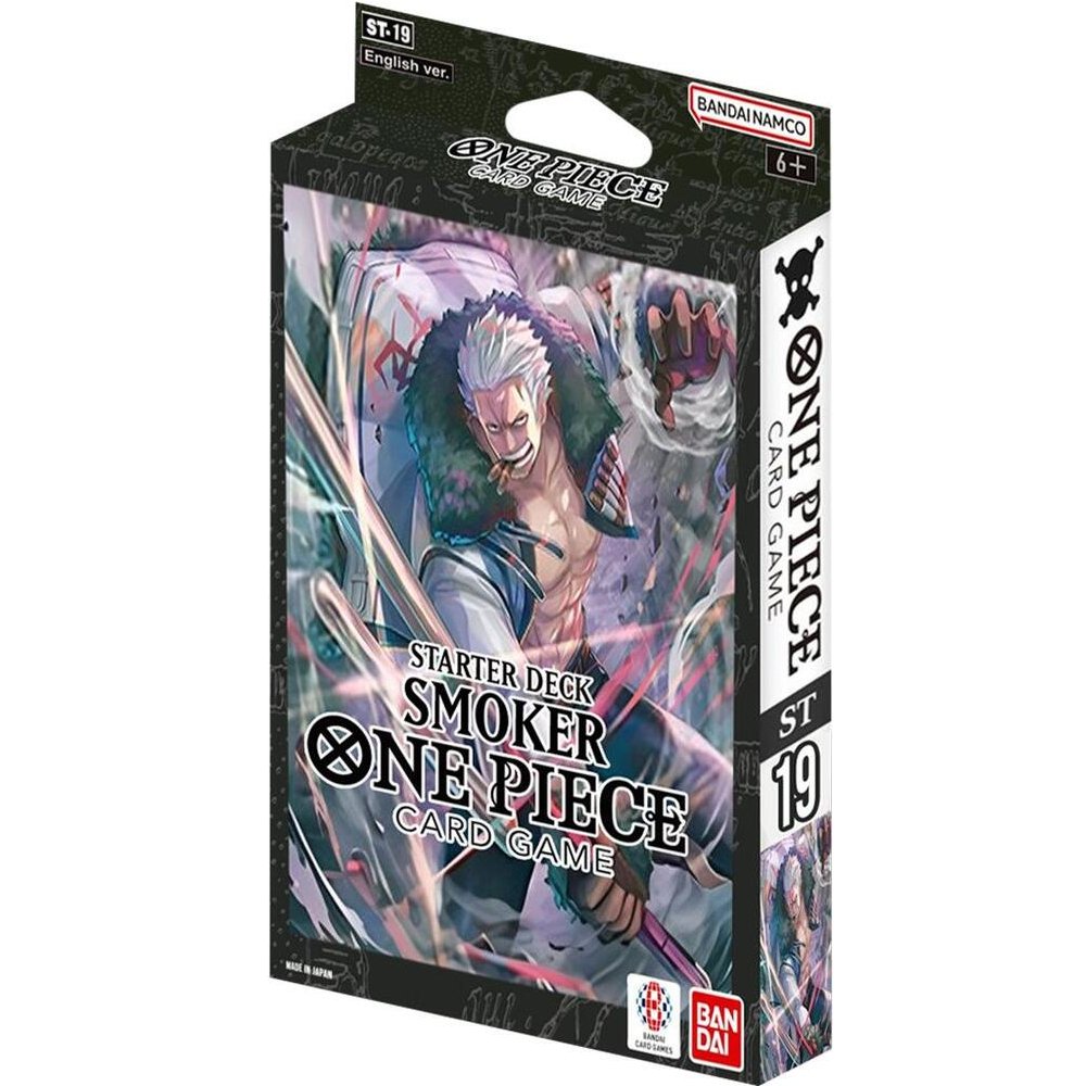 One Piece TCG: Black - Smoker Starter Deck [ST - 19] - Collector Store LLC