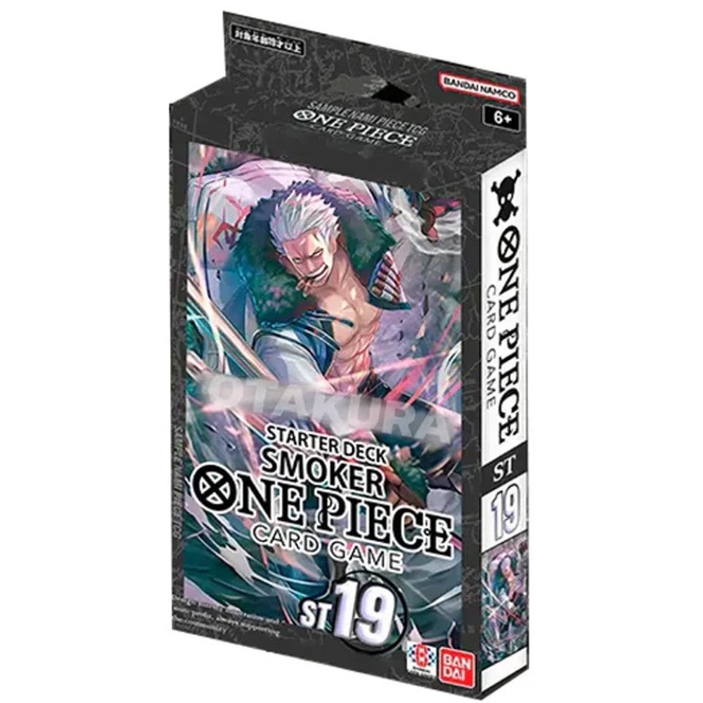 One Piece TCG: Black - Smoker Starter Deck [ST - 19] *Expected Release Date 10 - 25 - 2024* - Collector Store LLC