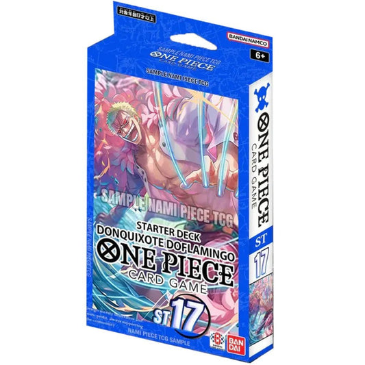 One Piece TCG: Blue - Donquixote Donflamingo Starter Deck [ST - 17] *Expected Release Date 10 - 25 - 2024* - Collector Store LLC