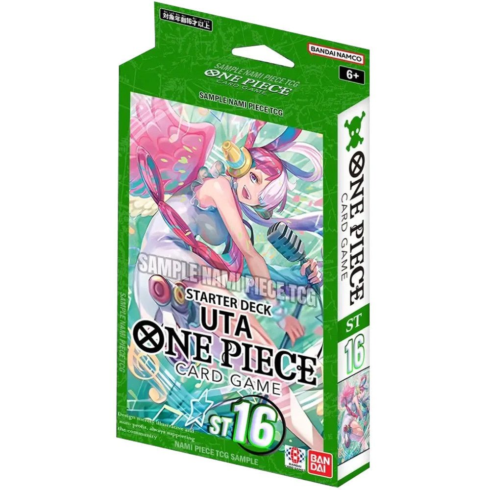 One Piece TCG: Green - Uta Starter Deck [ST - 16] *Expected Release Date 10 - 25 - 2024* - Collector Store LLC