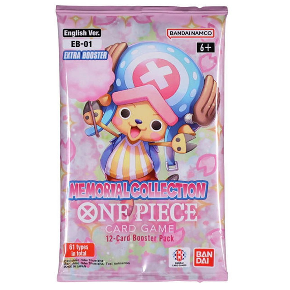 One Piece TCG: Memorial Collection Extra Booster Pack (EB - 01) - Collector Store LLC