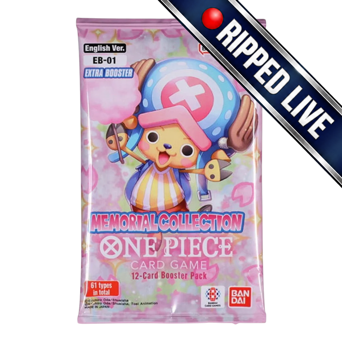 *BREAK* One Piece TCG: Memorial Collection Extra Booster Pack [EB-01]