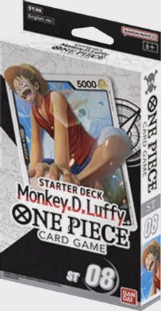 One Piece TCG: Monkey.D.Luffy Starter Deck [ST - 08] - Collector Store LLC