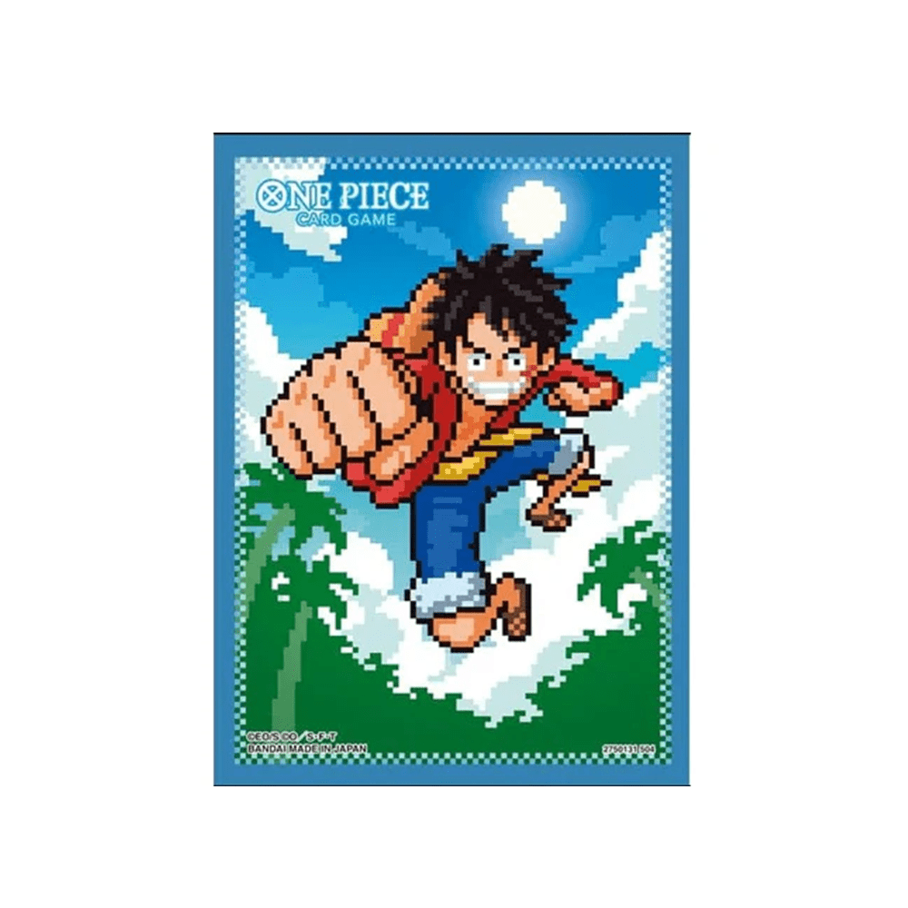 One Piece TCG: Pixel Luffy Sleeves - Collector Store LLC