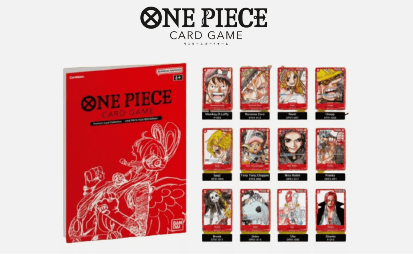 One Piece TCG: Premium Card Collection - Film Red - Collector Store LLC