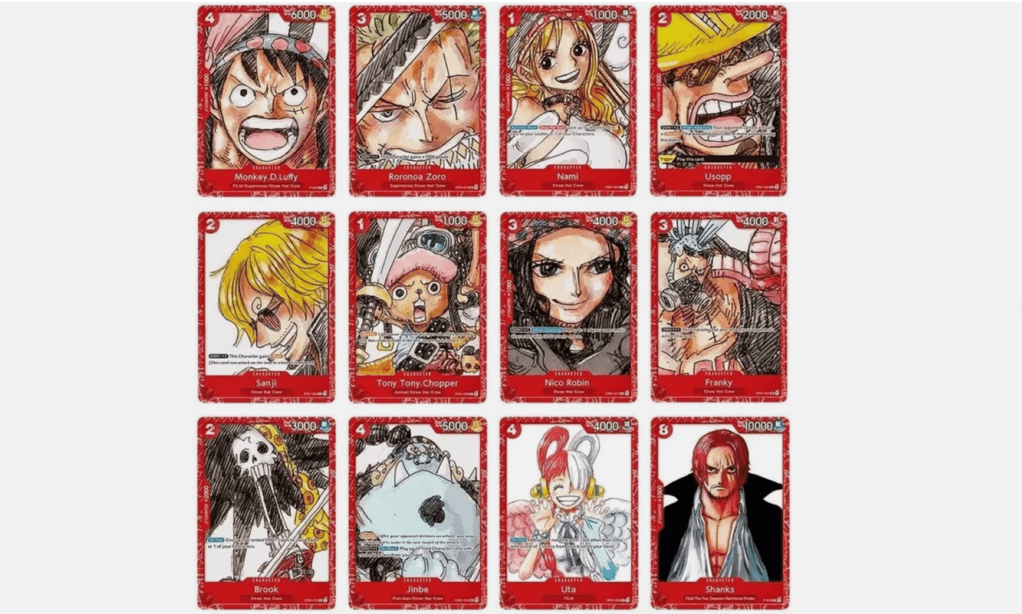 One Piece TCG: Premium Card Collection - Film Red - Collector Store LLC