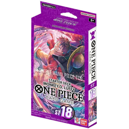 One Piece TCG: Purple - Monkey.D.Luffy Starter Deck [ST - 18] *Expected Release Date 10 - 25 - 2024* - Collector Store LLC