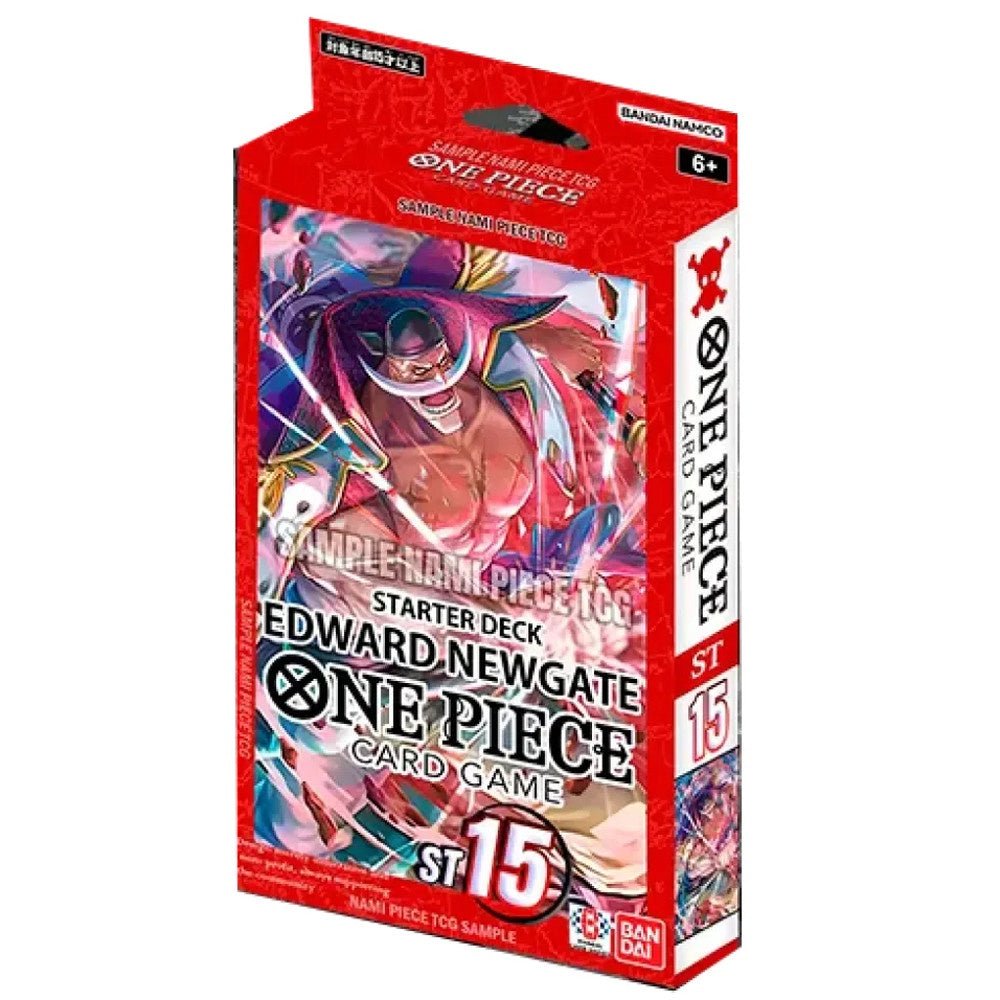 One Piece TCG: Red - Edward Newgate Starter Deck [ST - 15] *Expected Release Date 10 - 25 - 2024* - Collector Store LLC