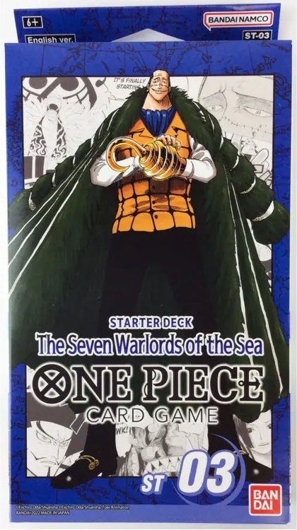 One Piece TCG: Seven Warlords of the Sea Starter Deck [ST - 03] - Collector Store LLC