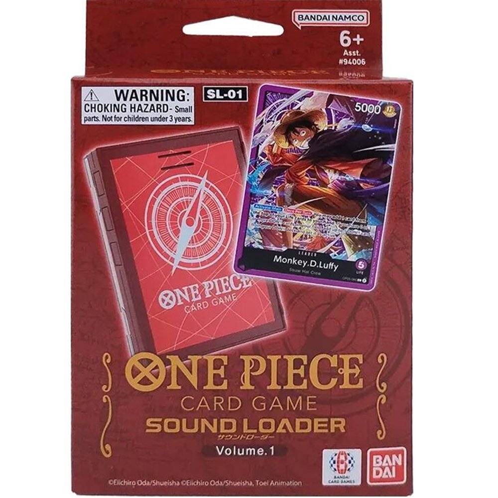 One Piece TCG: Soundloader V1 - Monkey.D.Luffy - Collector Store LLC