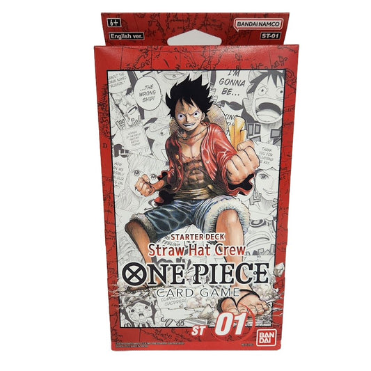 One Piece TCG: Straw Hat Starter Deck [ST - 01] - Collector Store LLC