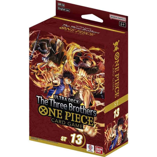 One Piece TCG: The Three Brothers Ultra Starter Deck [ST - 13] - Collector Store LLC