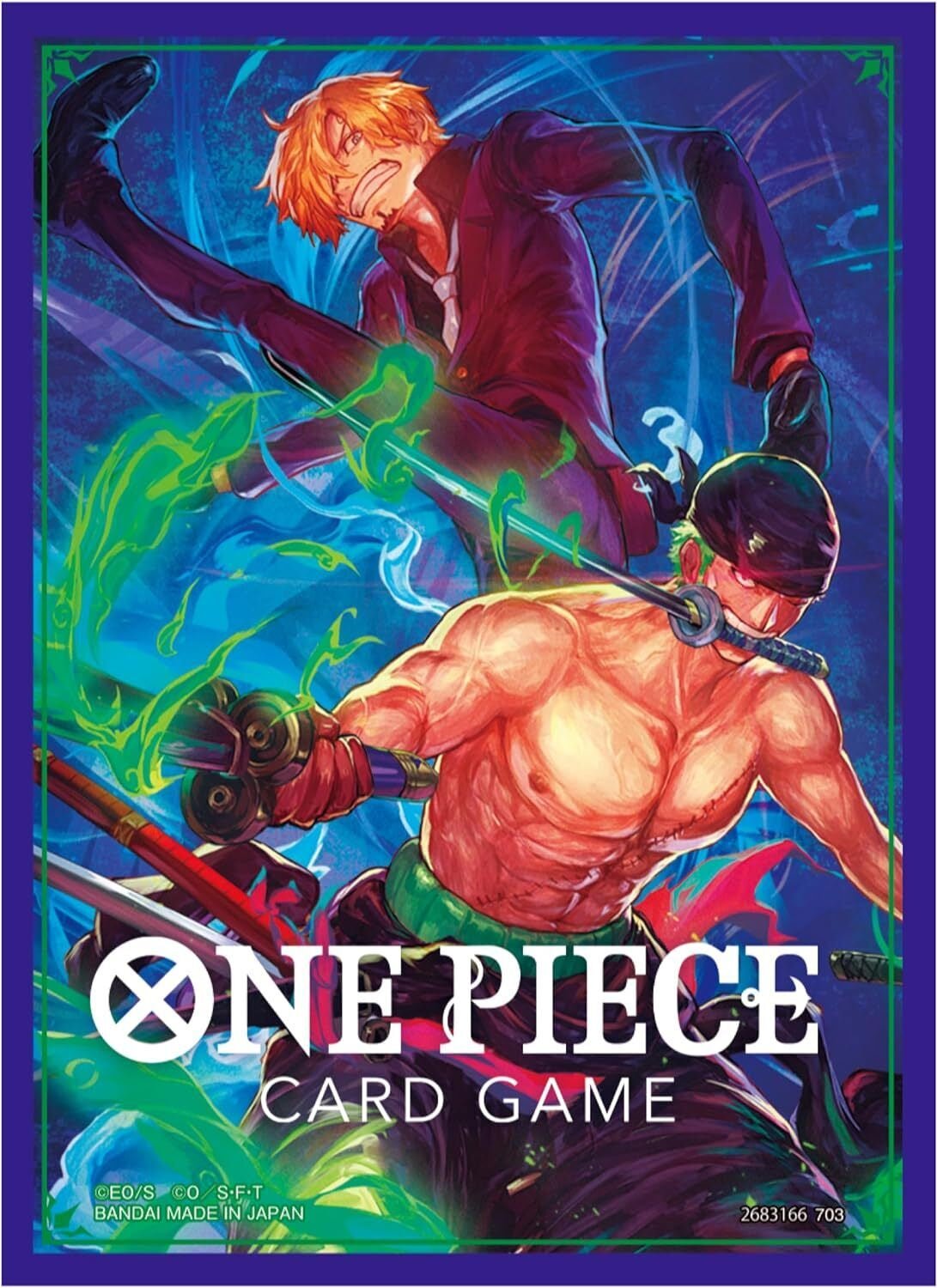 One Piece TCG: Zoro & Sanji Sleeves - Collector Store LLC