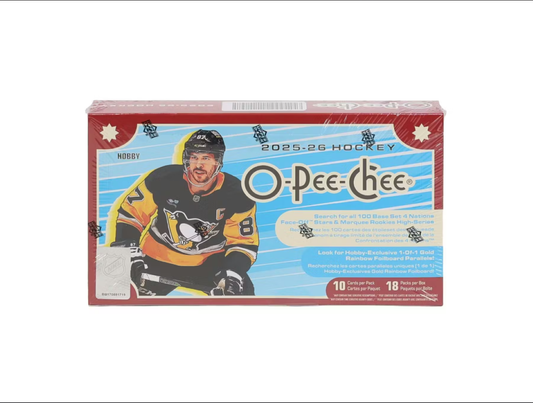 2025-26 Upper Deck O-Pee-Chee Hockey Hobby Box *Contact Us to Order*