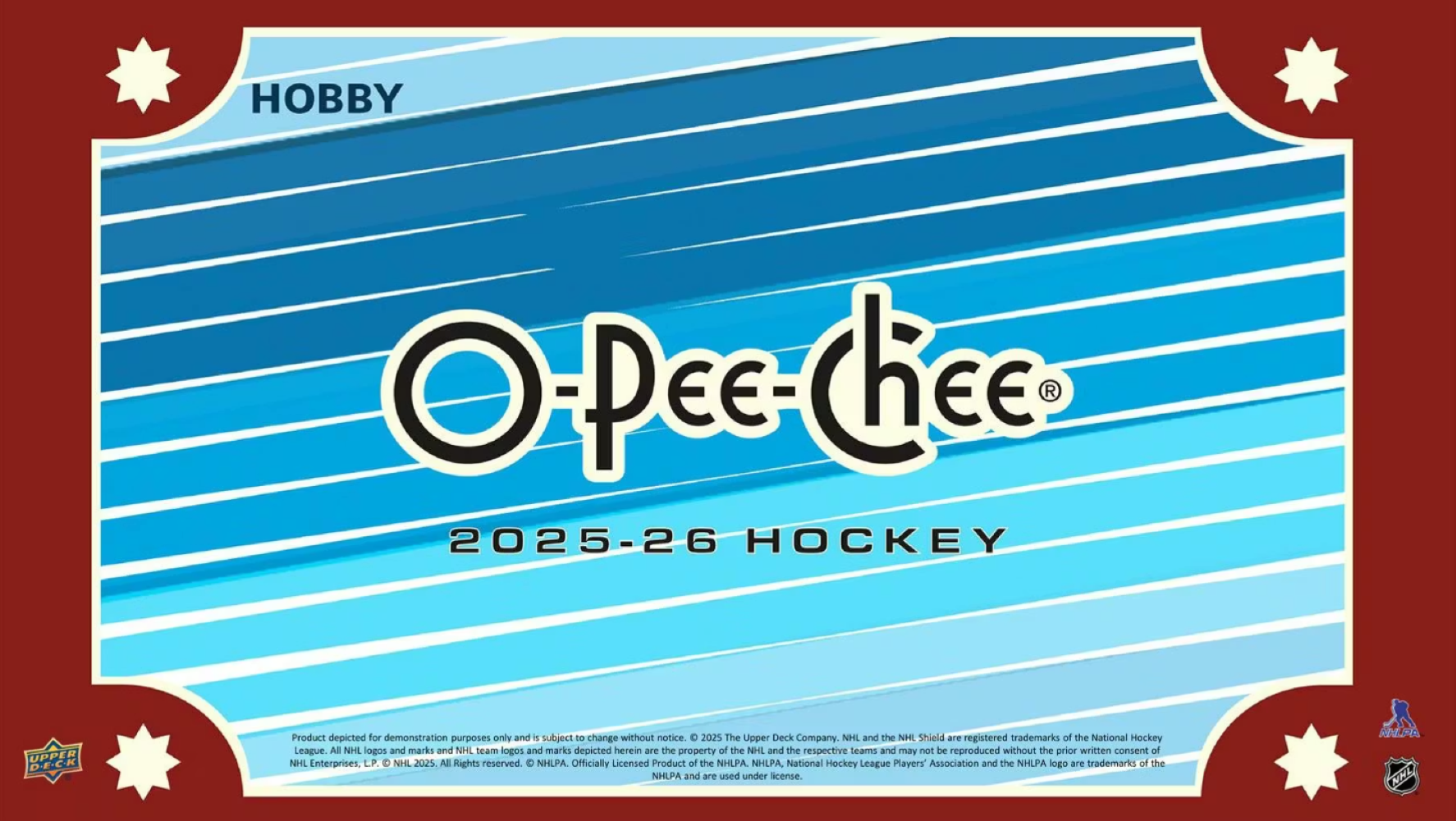 2025-26 Upper Deck O-Pee-Chee Hockey Hobby Box、Upper Deck、kayou