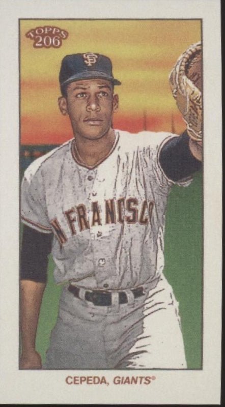 Orlando Cepeda 2024 Topps 206 Mini - Collector Store LLC