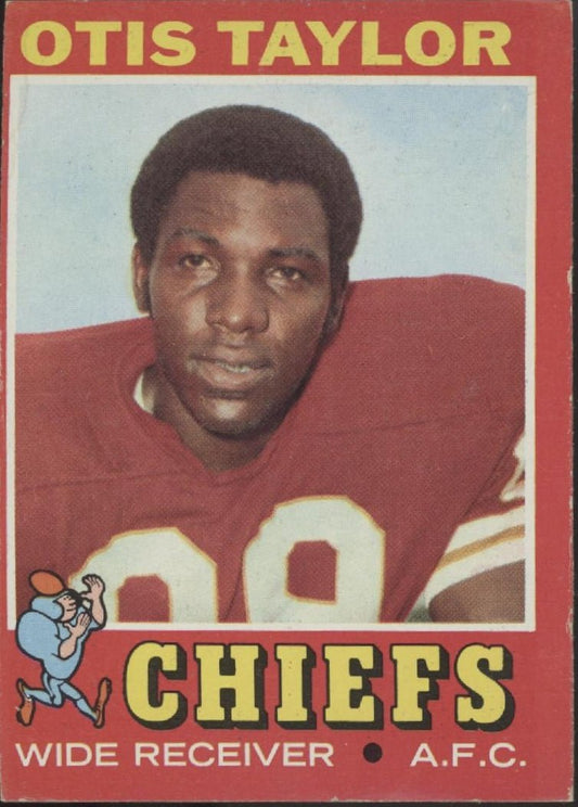 Otis Taylor 1971 Topps #139 Kansas City Chiefs VG - Collector Store LLC