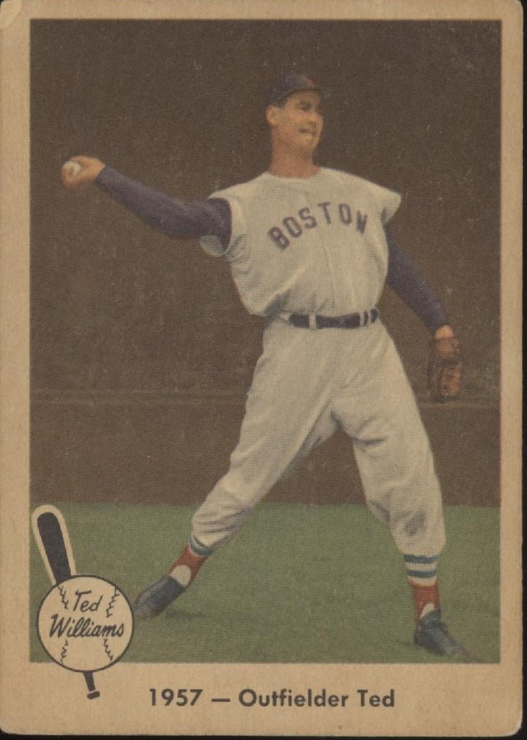 Outfielder Ted 1959 Fleer Ted Williams #61 Boston Red Sox EX - Collector Store LLC