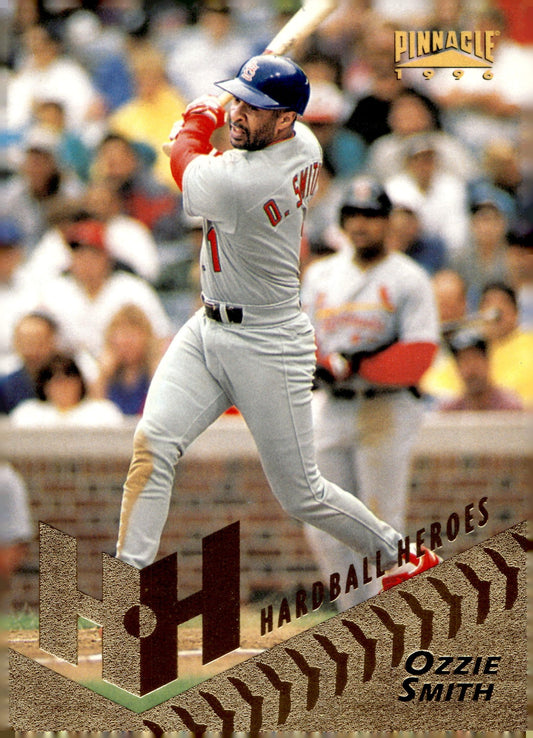 Ozzie Smith 1996 Pinnacle Hardball Heroes #281 - Collector Store LLC