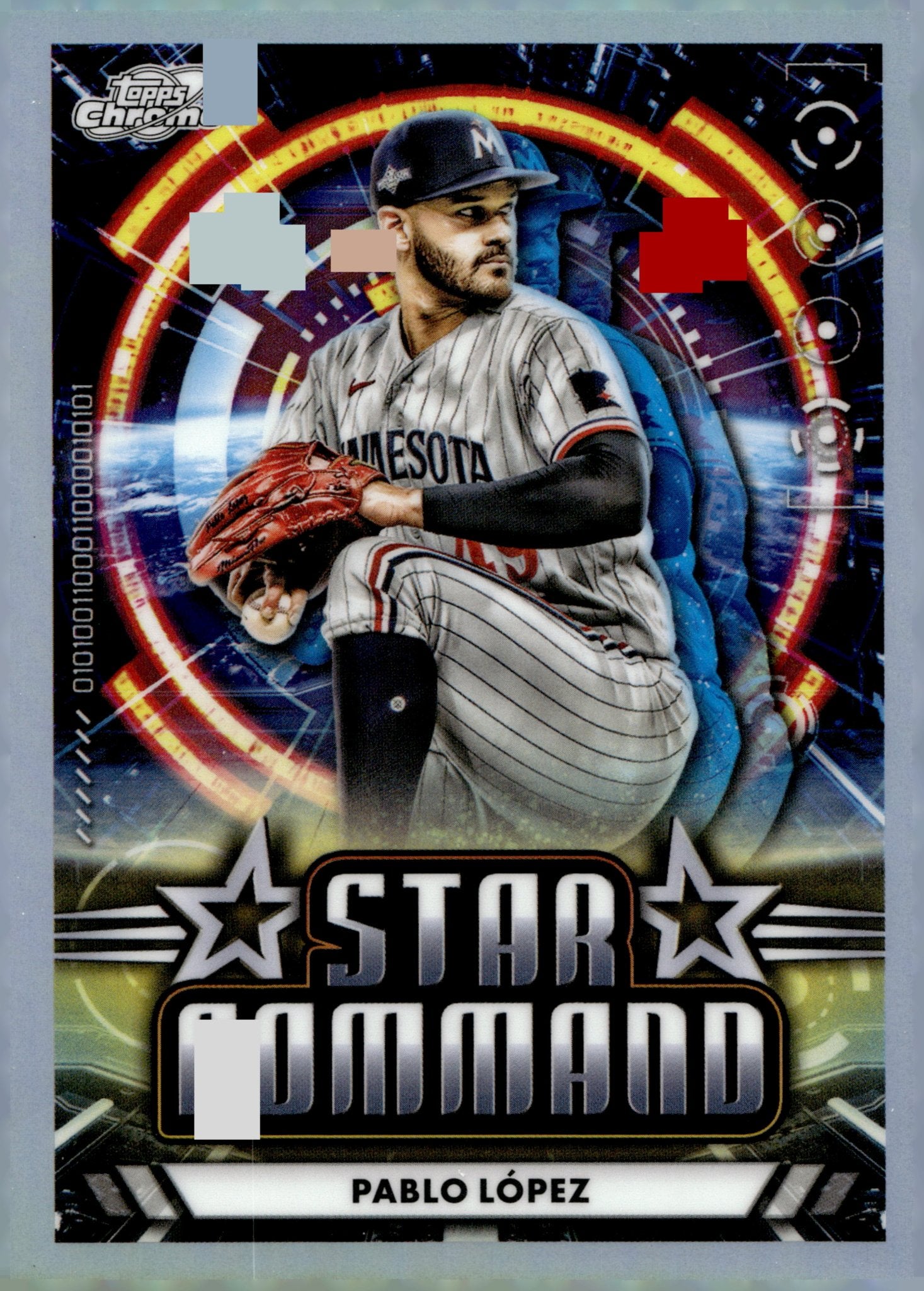 Pablo Lopez 2024 Topps Chrome Cosmic Star Commend Refractor #SC - 15 - Collector Store LLC