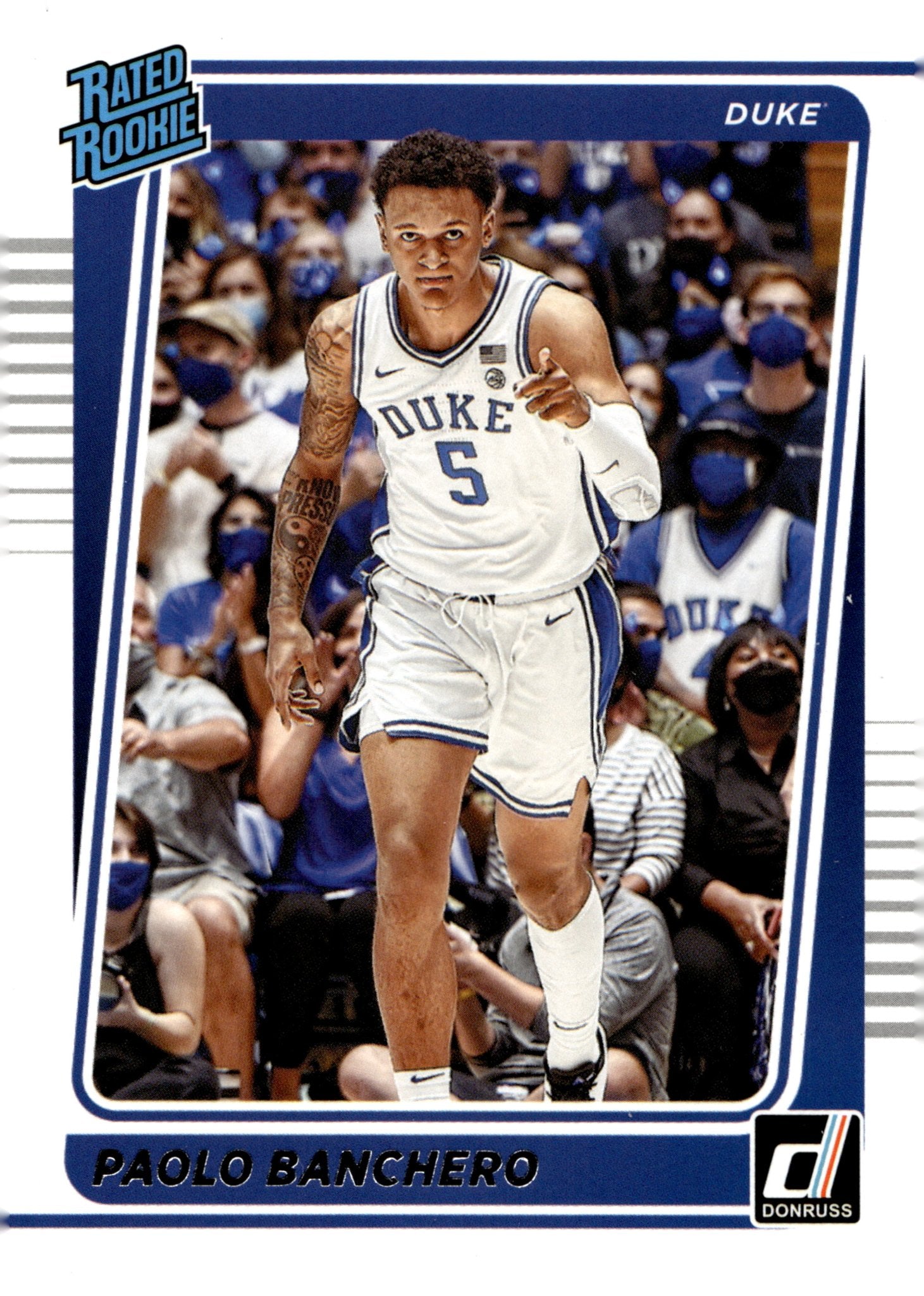 Paolo Banchero 2022 Panini Chronicles Donruss Rated Rookies Draft Picks RC #2 #2 - Collector Store LLC