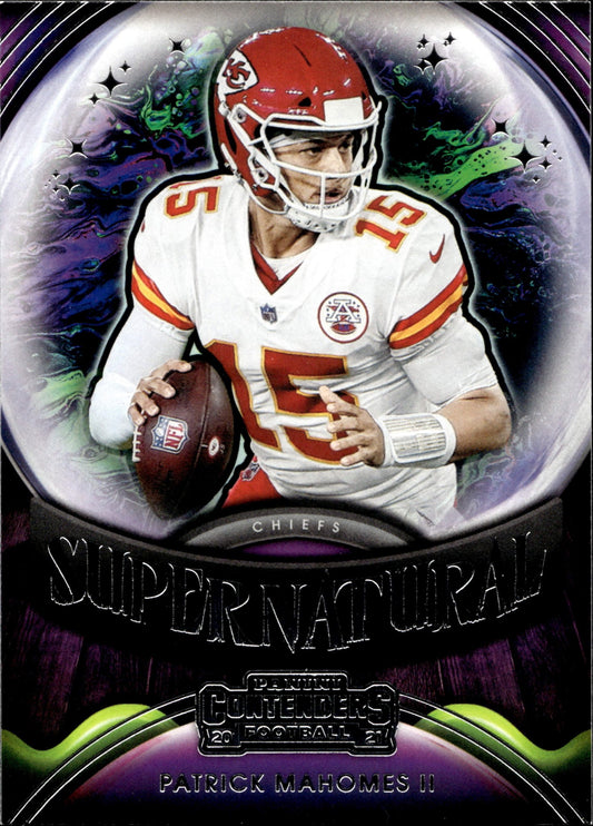 Patrick Mahomes II 2021 Panini Contenders Supernatural #SN - PMA - Collector Store LLC