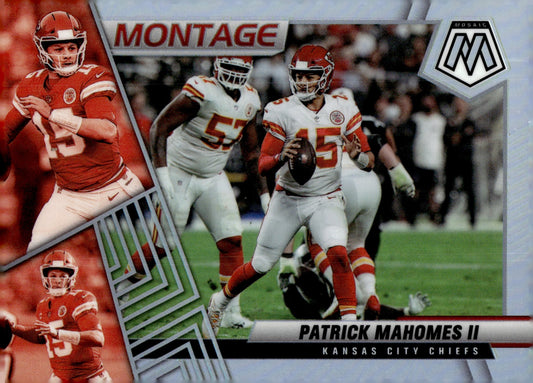 Patrick Mahomes II 2022 Panini Mosaic Montage Prizm #M - 2 - Collector Store LLC