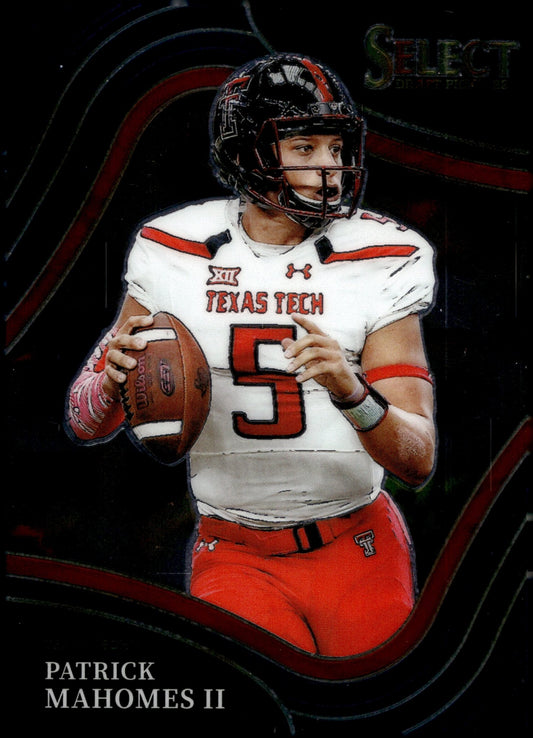 Patrick Mahomes II 2022 Panini Select Draft Picks Royal Blue #124 - Collector Store LLC