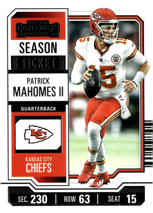 Patrick Mahomes II 2023 Panini Contenders Season Ticket #51 #2 - Collector Store LLC