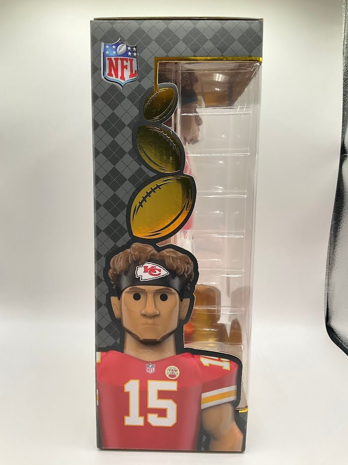 Patrick Mahomes II Funko Gold 12" Vinyl Figure White Pants Kansas City Chiefs - Collector Store LLC